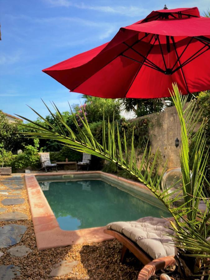 Chambre, Terrasse Et Piscine De L'Impasse Du Pressoir Le Crès Eksteriør bilde